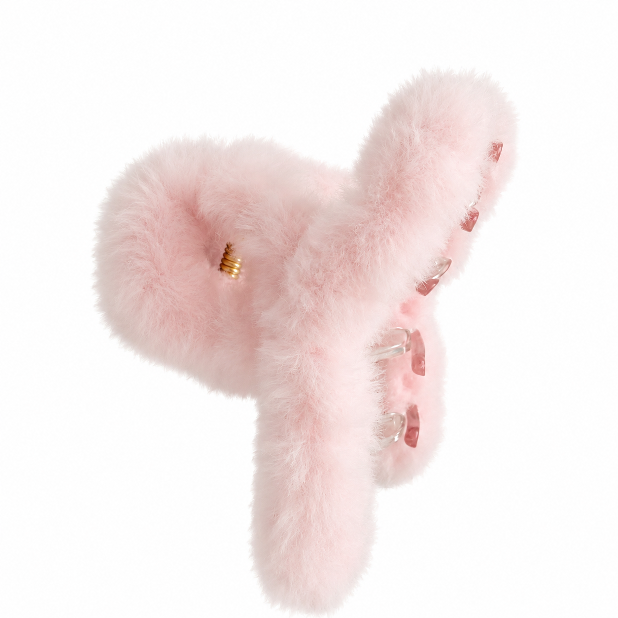 Pinza Teddy Rosa Mini - vista lateral con dientes