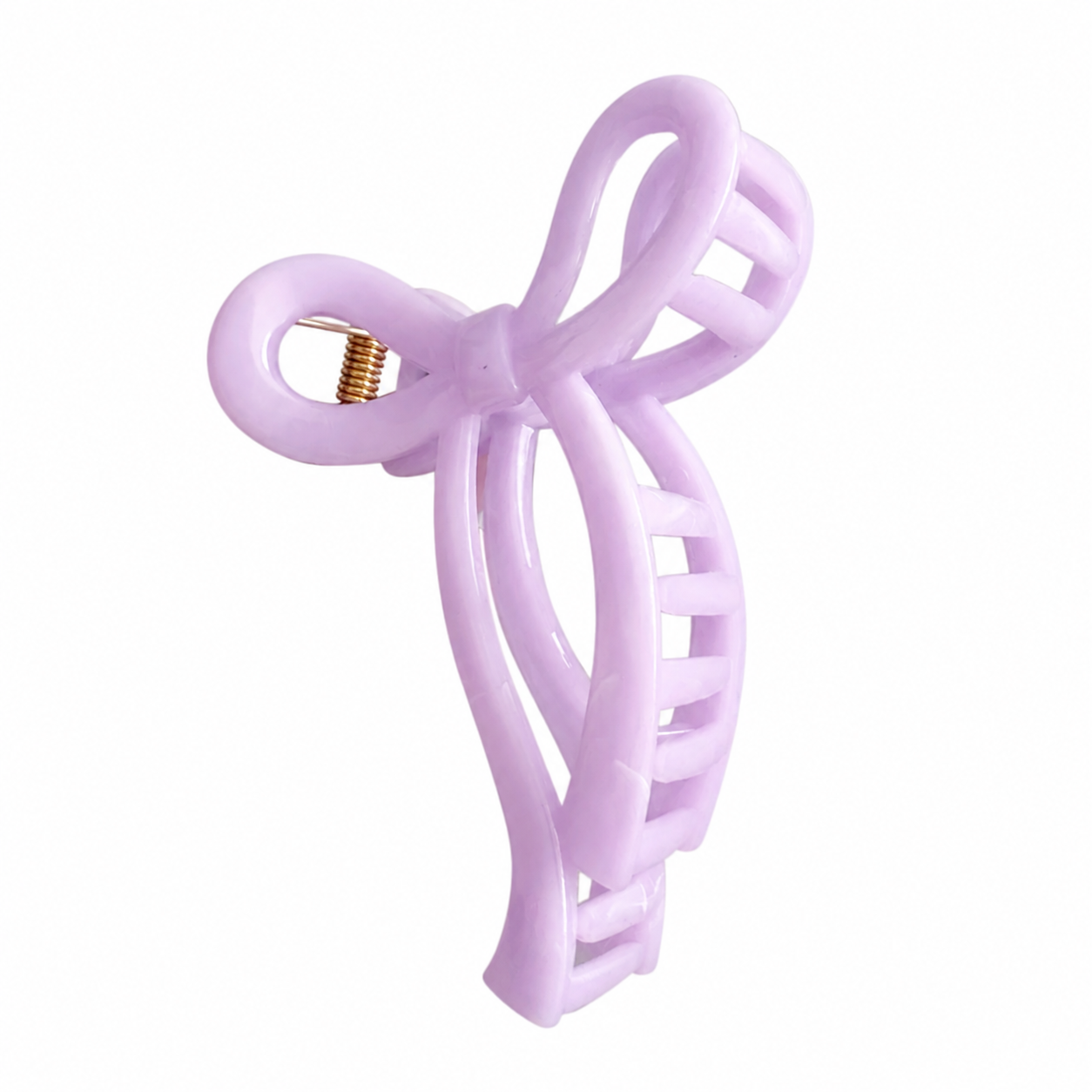 Claw Clip Lazo Lavanda - vista calado