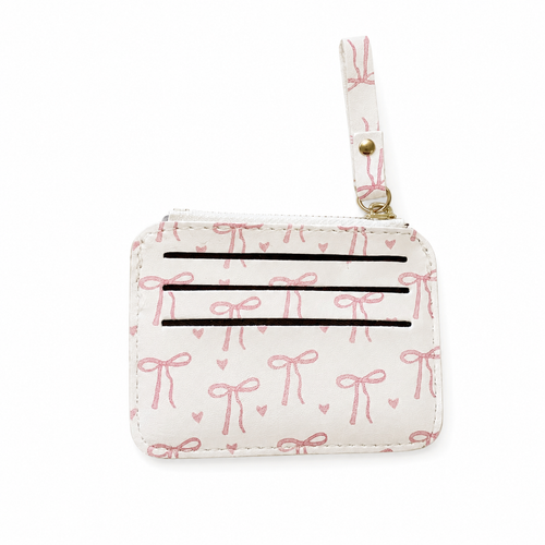 Billetera lazos Lynoay - vista trasera con porta tarjetas