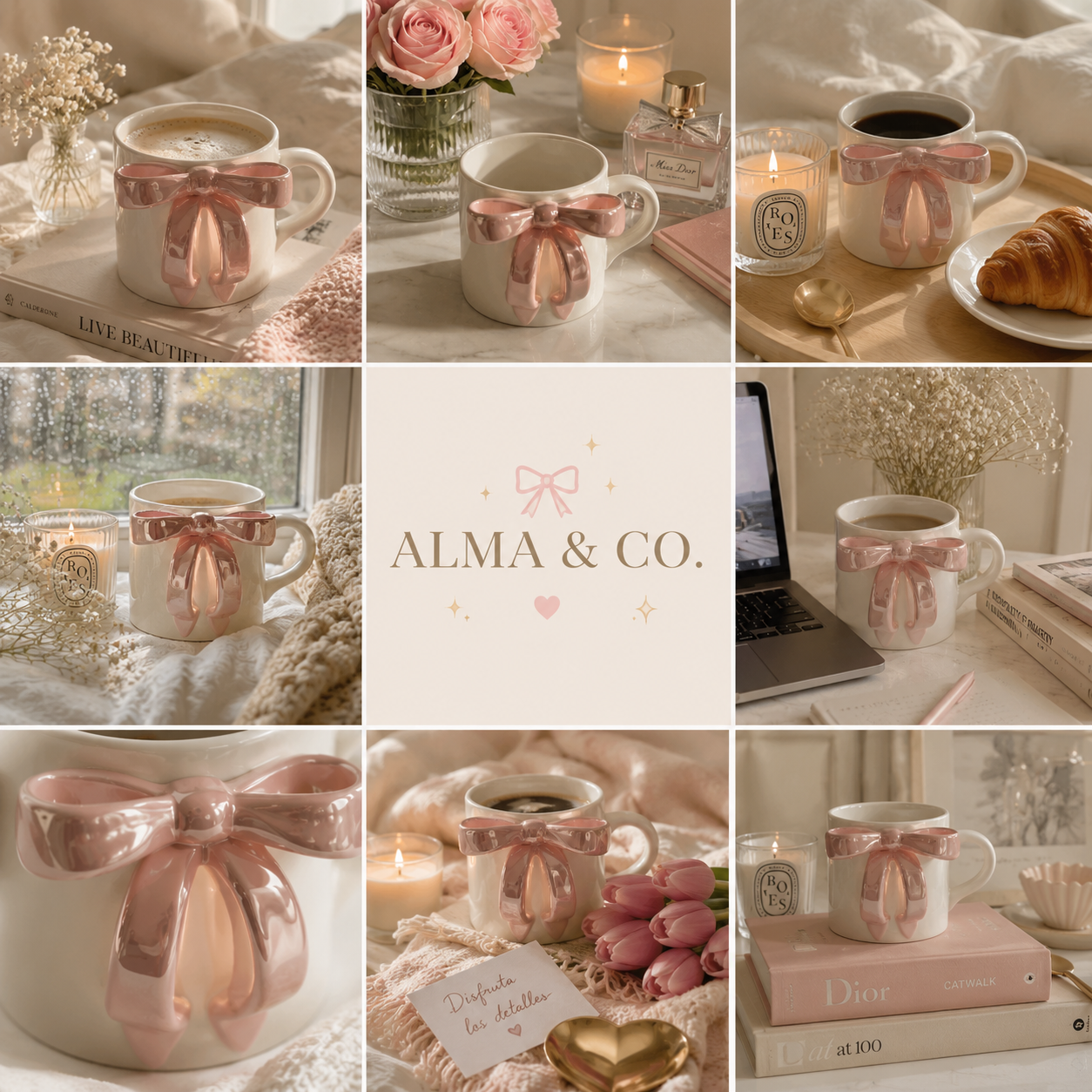 TAZA LAZO ROSÉ
