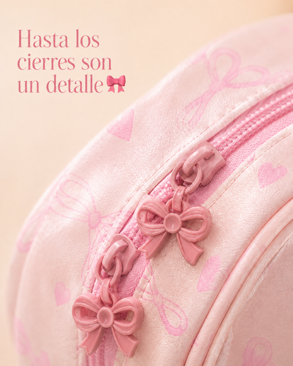 “El cosmetiquero que vas a querer llevar a todas partes 🎀”