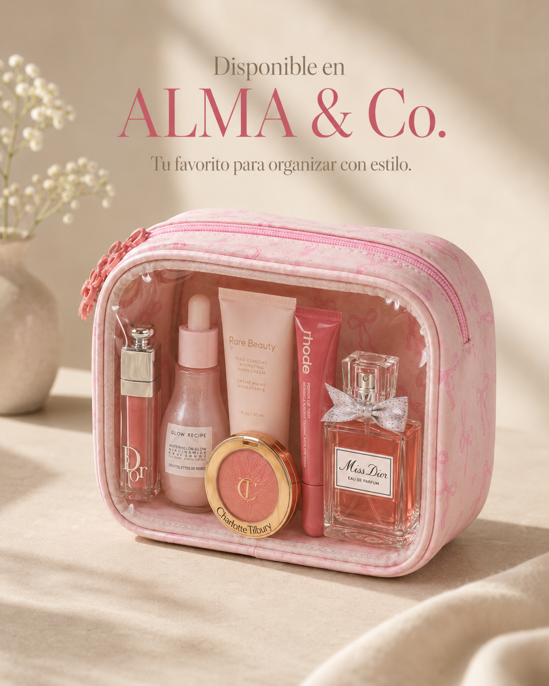 “El cosmetiquero que vas a querer llevar a todas partes 🎀”