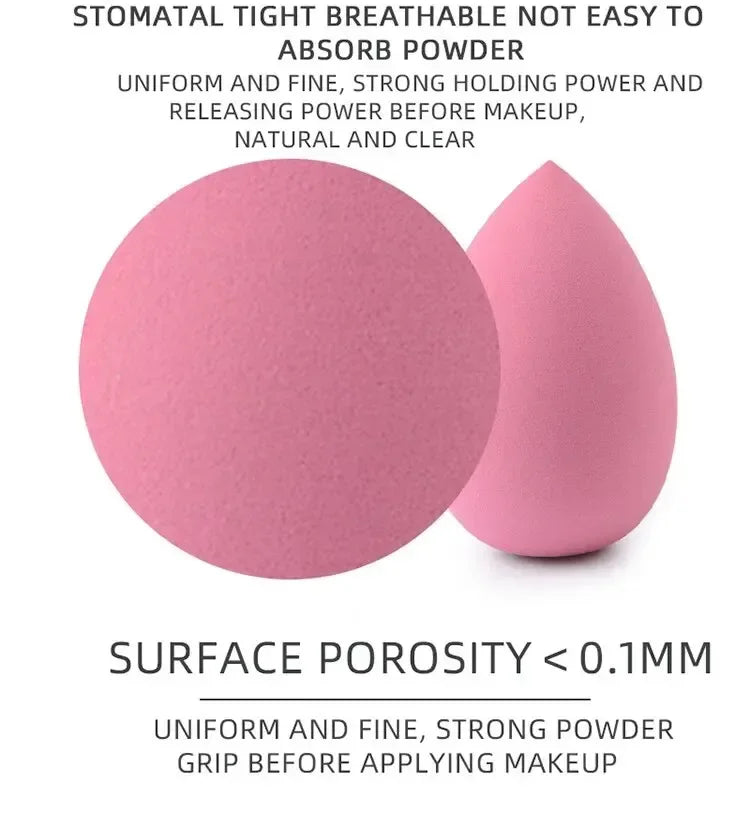 Esponjas de Maquillaje Beauty Blender 8 Piezas | Set de Esponjas para Base y Corrector