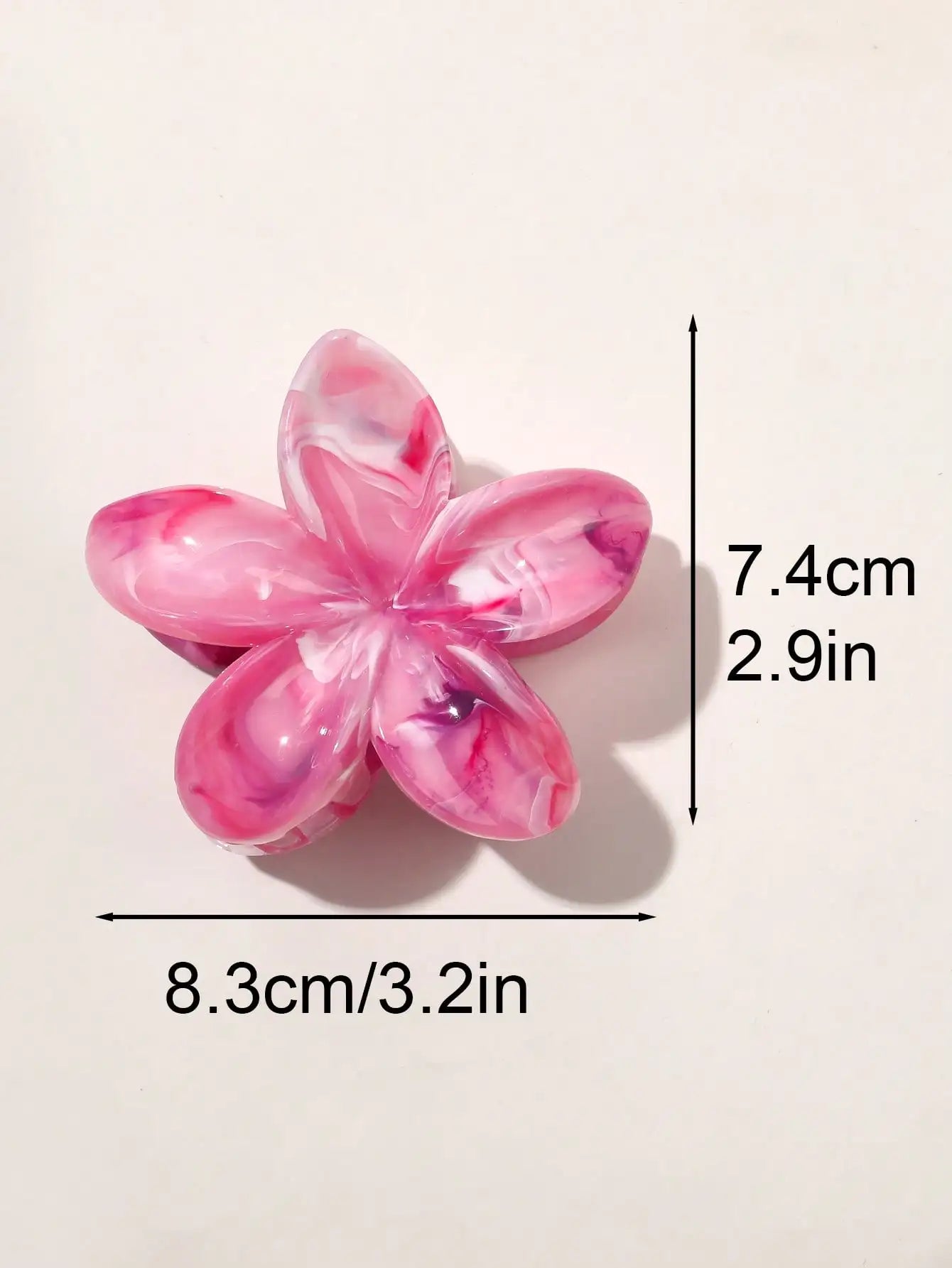 Pinza de Cabello Flor Perla | Elegancia para Cada Día 🌸