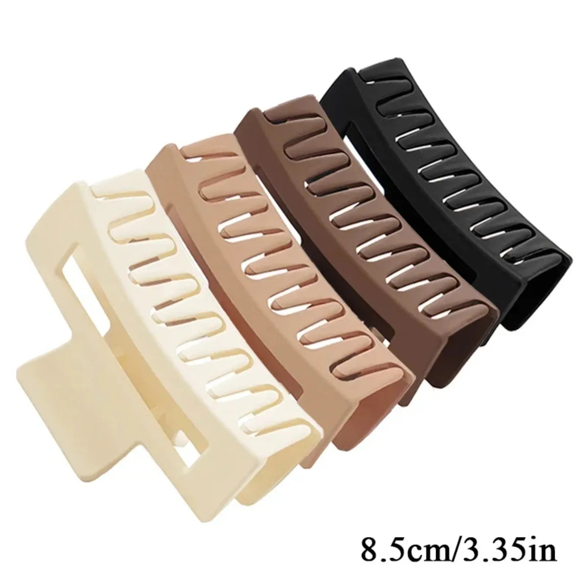 Set de 4 Pinzas Minimalistas | Elegancia para Cada Día 🤍