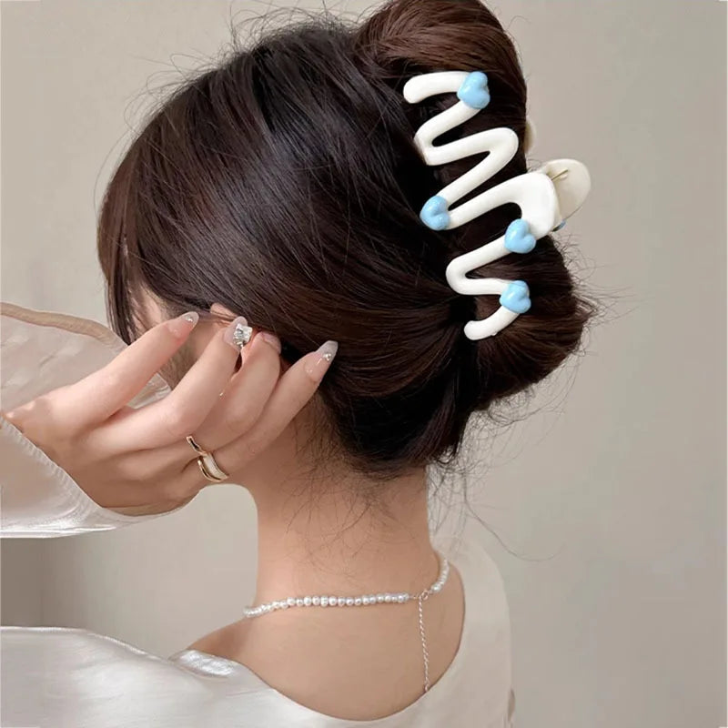 🦋 Pinza para el Cabello Flor & Mar