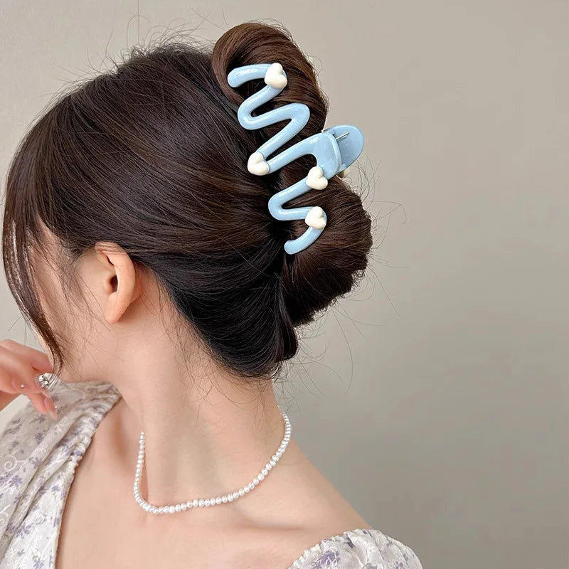 🦋 Pinza para el Cabello Flor & Mar