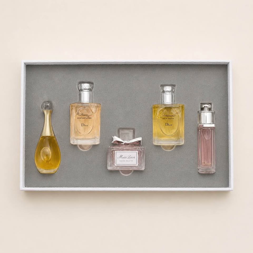 Set de Regalo Mini Perfumes Dior 5 Piezas