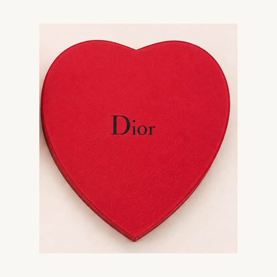 Set de Regalo Mini Perfumes Dior Caja Corazón 4 Piezas