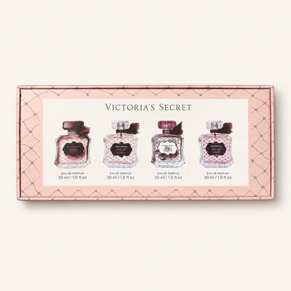 Set Victoria's Secret Miniature Modern Collection 4 Perfumes